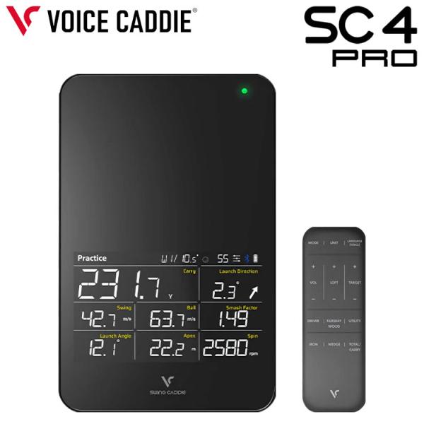 ボイスキャディ スイングキャディ SC4 プロ 高性能レーダー弾道測定器 スイング練習機