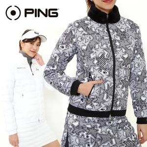 今季・新作・ピン(PING)(レディース)ゴルフウェア 24FW 撥水ベスト☆L ピン（PING）（レディース）ゴルフウェア アウター 24FW 吸水速