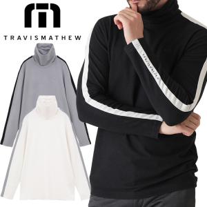TRAVIS MATHEW トラビスマシュー 裏起毛長袖ハイネックTシャツ