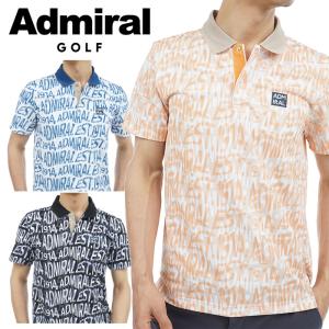 Admiral Golf（アドミラルゴルフ） 速ポカ フラッグシャツ メンズ 2025