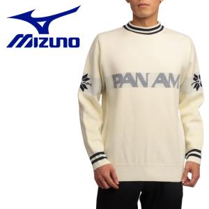 ミズノ ゴルフ PANAM ウインターニットセーター メンズ E2JC154201｜g-zone