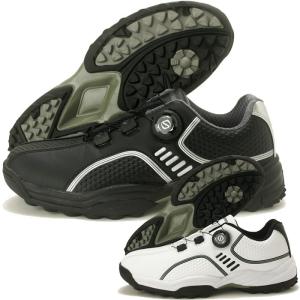 フォーセンス ゴルフダイヤル式 スパイクレスシューズ メンズ ゴルフシューズ FOURSENSE Spinon FOSN-001M