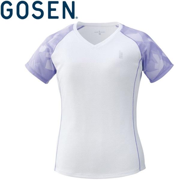 【メール便対応】ゴーセン テニス ゲームシャツ レディース GOS-T1921-30