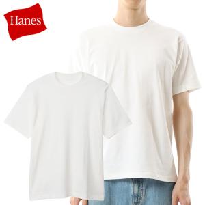ヘインズ Tシャツ SHIRO クルーネック 半袖 メンズ レディース HM1-X201-010｜g-zone