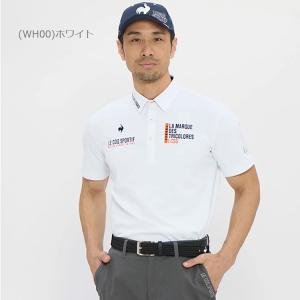 ルコックゴルフ マーキングデザイン半袖シャツ ...の詳細画像2