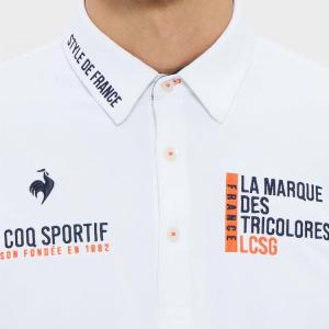 ルコックゴルフ マーキングデザイン半袖シャツ ...の詳細画像5