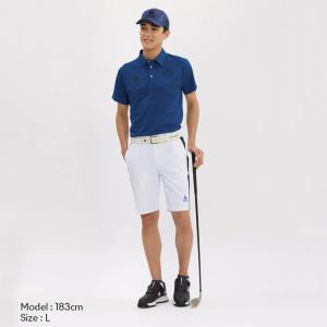 ルコックゴルフ スポーティロゴ半袖シャツ メン...の詳細画像1