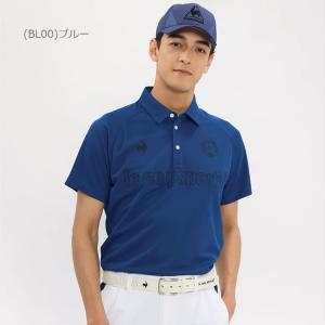 ルコックゴルフ スポーティロゴ半袖シャツ メン...の詳細画像3