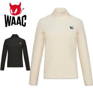 WAAC ワック WAAC ワック コーデュロイフリースモックネックシャツ レディース 秋冬 ゴルフウェア 072254092 日本正規品