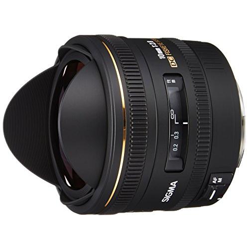 SIGMA 単焦点魚眼レンズ 10mm F2.8 EX DC FISHEYE HSM キヤノン用 対...