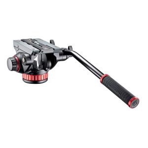 Manfrotto 2WAY雲台 プロフルードビデオ雲台 フラットベース アルミニウム製 MVH502AH｜g2021