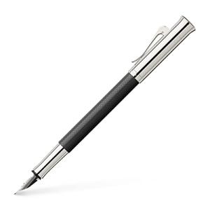 Graf von Faber-Castell ファーバーカステル 万年筆 F 細字 ギロシェ ブラック 146541 正規輸入品｜g2021