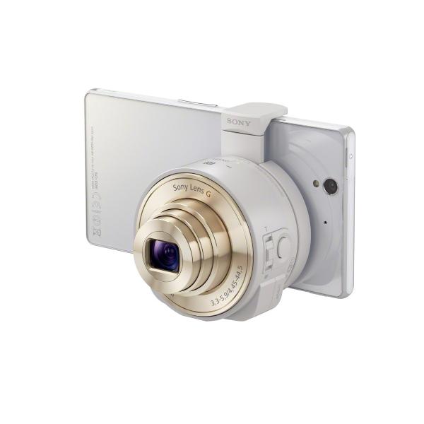 SONY デジタルカメラ Cyber-shot レンズスタイルカメラ QX10 ホワイト DSC-Q...