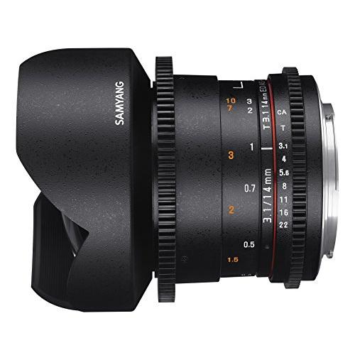 SAMYANG 14mm T3.1 VDSLR ED AS IF UMC II ソニーαE用 フルサ...