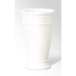 清楚なホワイトカラーとエレガントデザイン・花瓶 フラワーベース 陶器｜g2021