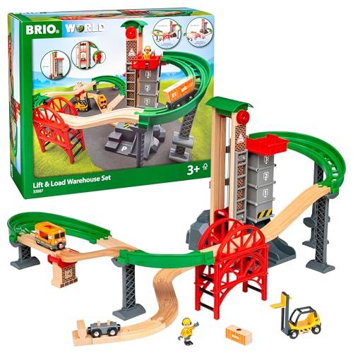 BRIO (ブリオ) WORLD ウェアハウスレールセット 対象年齢 3歳~ (電車 おもちゃ 木製...