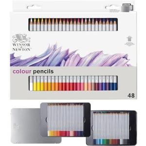 Winsor & Newton (ウィンザー＆ニュートン) スタジオコレクション 色鉛筆 柔らかい芯 描画用鉛筆 プレミアム アーティスト品質 スケッ｜g2021