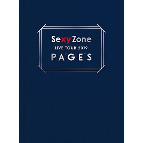 Sexy Zone LIVE TOUR 2019 PAGES(初回限定盤DVD)（特典なし）