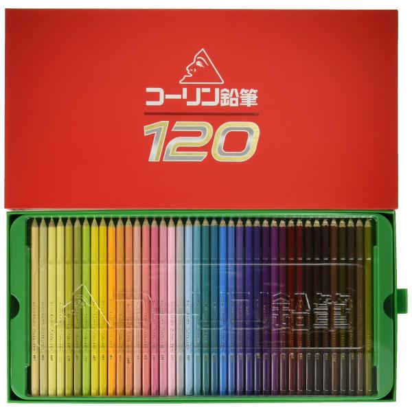 コーリン鉛筆(Colleen Pencil) 775六角 120色紙箱入り色鉛筆 775-120