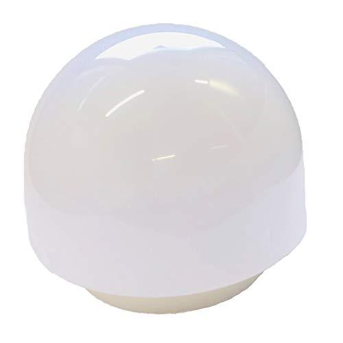 浴室用照明 器具一式セット半球型CXグローブ（蛍光灯電球色ランプ付き） LS10010