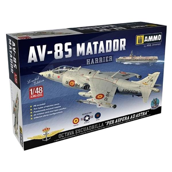 アモ 1/48 AV-8S マタドール (スペイン/アメリカ/イギリス空軍) プラモデル AMO-8...