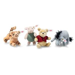 シュタイフ ディズニー 95周年記念 くまのプーさんセットSteiff