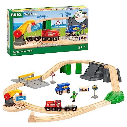 BRIO (ブリオ) カーゴデリバリーセット 36023 [全29ピース] (電動車両 電車 おもち...