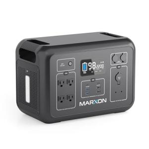 MARXON G2000 ポータブル電源 2131Wh大容量 2000W AC出力(サージ4000W) 800Wソーラー充電対応 シガーソケット充電｜g2021