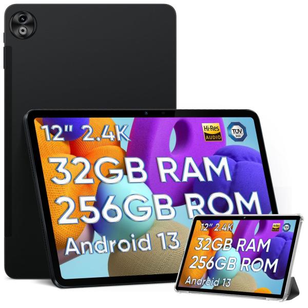 【専用ケース付属】Android 13 タブレット DOOGEE T20 Ultra タブレット 1...
