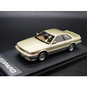 NISSAN LEOPARD　ULTIMA V30 TWINCAM TURBO1988 CustamizedVersion beigemetallic two tone (PM4373CG 1/43)｜g320typemb