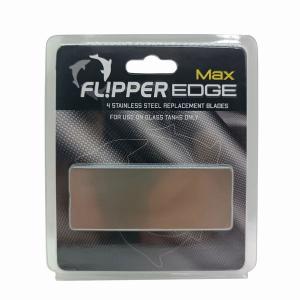 送料無料 FLIPPER EDGE MAX ステンレスブレード 2枚入り フリッパーエッジマックス専用｜g3aqualab