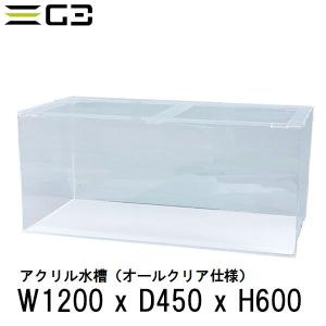 アクリル水槽 W450xD450xH450（板厚：側面5mm・底面4mm） 45cm