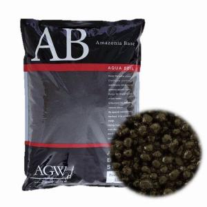 AGW アマゾニアベースソイル パウダーブラック 9L 高機能底床素材｜g3aqualab