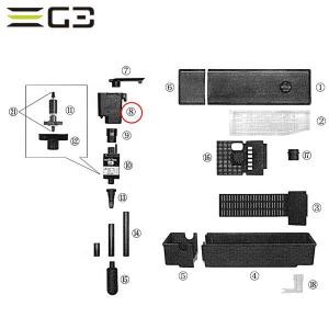 コトブキ工芸 コトブキ トリプルボックス450/600 共通パーツ(18)(拡散