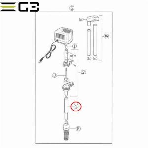 コトブキ工芸 コトブキ スーパーターボ1200Zプラス パーツ(2)ポンプ