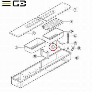 コトブキ工芸 コトブキ スーパーターボ900Zプラス パーツ(15