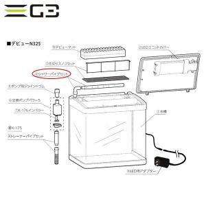レッドシー オルカ エクセルサンプ550 2層式濾過槽 : G3 AQUA LAB