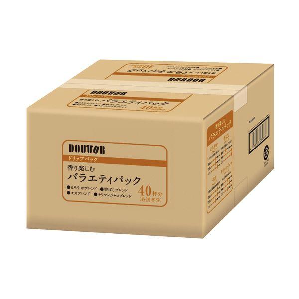 （まとめ）ドトールコーヒー ドリップパック香り楽しむバラエティパック 7g 1セット（80袋：40袋...