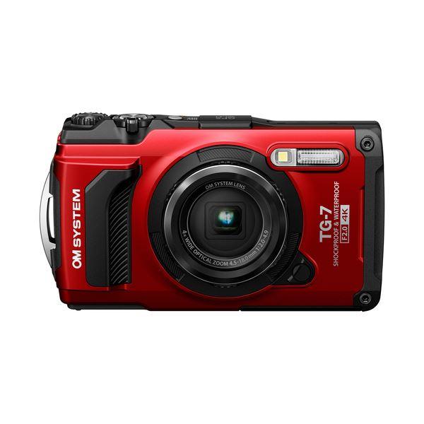 OMデジタルソリューションズ デジタルカメラ Tough TG-7RED レッド デジカメ カメラ ...