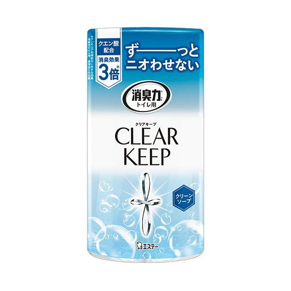 （まとめ） エステートイレの消臭力 CLEAR KEEP クリーンソープ 400mL 1個 〔×5セ...