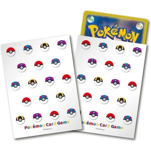 ポケモンカードゲーム デッキシールド モンスターボールデザイン スリーブ スタンダードサイズ｜g5store