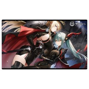 (7月上旬予約) アズールレーン ラバーマット（ビスマルクZwei＆レーゲンスブルク） カーテン魂｜g5store