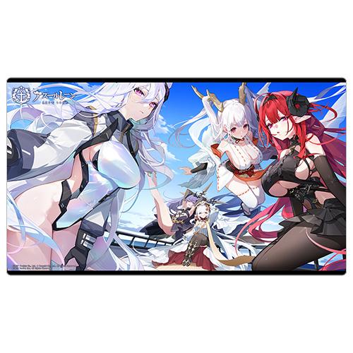 (7月上旬予約) アズールレーン ラバーマット（キアサージ＆ヒンデンブルク＆フィリックス・シュルツ＆...