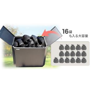 ゴミ箱 屋外 大型 大容量 おしゃれ 完成品 ...の詳細画像3
