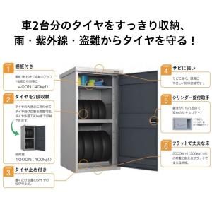 DAIKEN ダイケン タイヤ収納庫 DM-G...の詳細画像1