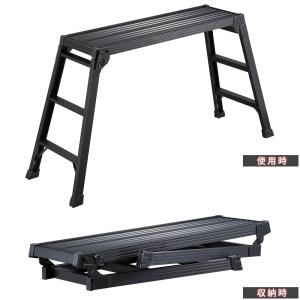 足場台 3段 黒 高さ0.75m スタンダード...の詳細画像2