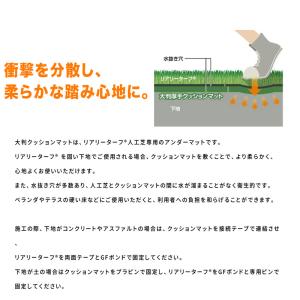 人工芝 アンダー マット 1m×1.5m 7枚...の詳細画像2