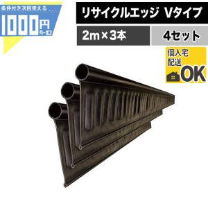 ビーライフエス リサイクルエッジングシリーズ Vタイプ＋(プラス) 黒 H
