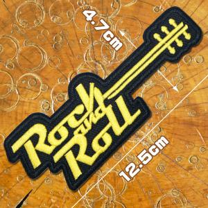 アイロン ワッペン【エレキギター ROCK N ...の商品画像