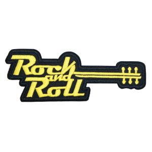 アイロン ワッペン【エレキギター ROCK N...の詳細画像1